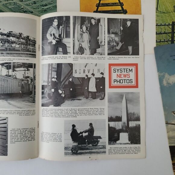 Burlington Northen Bulletin Union Pacific Info Lot 23 Vintage Magazines 60-70s - Picture 15 of 16